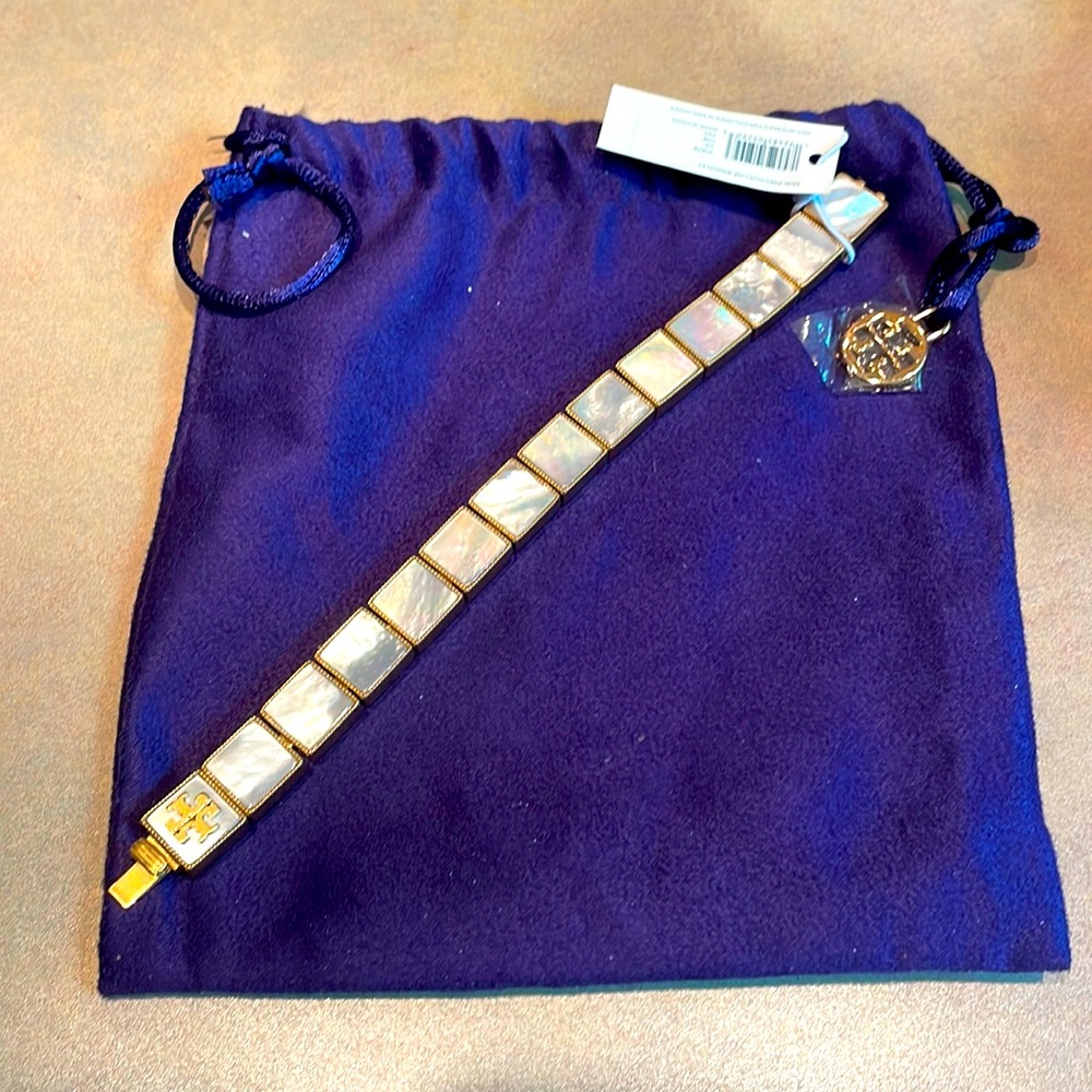 Tory Burch Mother of Pearl Bracelet